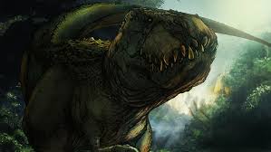 Hd Wallpaper Dinosaurs Indominus Rex Wallpaper Flare New jurassic world images reveal genetic dinosaur hybrid indominus rex. hd wallpaper dinosaurs indominus rex