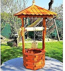 Xxl Deluxe Premium Dekobrunnen 130 Cm Hoch Zierbrunnen Holzbrunnen Ziehbrunnen Garten Deko Holz Brunnen Gartenbrunnen Neu Gartenbrunnen Wasserschlauch Garten