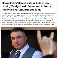 Sedat peker, süleyman soylu için ne dedi? Bsoqagq3ey5jwm