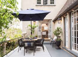 Give your outdoor space a fresh face by sticking to a monochromatic palette. How To Decorate Your Outdoor Space With Target Shop The Look Emily Henderson