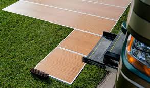 Setup your wooden benches to surround the rv on the front view of your rv for you to relax on as you enjoy the cool freeze. The Newest Rv Deck Accessory From Decked Out Rv Products