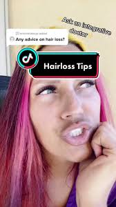 Answer to @erinmmakeup Hair loss tips. #tiktokpartner #learnontiktok #...