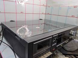 レコードプレーヤー レコード カセット ラジオ FM AM ビクター Victor CA-25A ガラス扉 可動 120サイズ