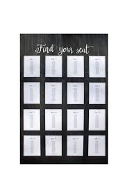 Wedding Standing Wood Seating Chart For 350 Guests Overall
