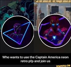 Looking for the best retro 80s wallpaper? Who Wams To Use The Captain America Neon Retro Pfp And Join Us Who Wants To Use The Captain America Neon Retro Pfp And Join Us Ifunny