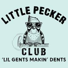 Lil Pecker Club Design: Funny Bird SVG, PNG, JPG (digital Download) - Etsy