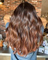 Dark cinnamon hair color is a shade of cinnamon that has cooler and subtle mahogany brown undertones. 25 Popular Brown Balayage Hair Colors Trending In 2021