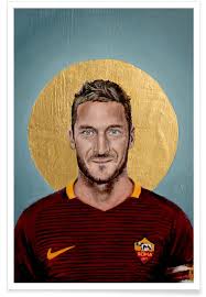 Starting off, francesco totti was born on the 27th day of september 1976, in rome, the capital city of italy. Football Icon Francesco Totti Poster Juniqe