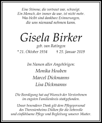 Traueranzeigen Trauer Und Gedenken