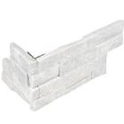 Arctic Bianco 6-inch x 18-inch Ledger Stone Assembled Corner Tile (6 pieces / case) Enigma