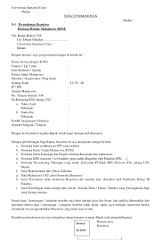 Contoh surat permohonan beasiswa dan surat pernyataan. Contoh Surat Lamaran Beasiswa Cute766