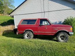 Image result for Currant Red 1991 Bronco