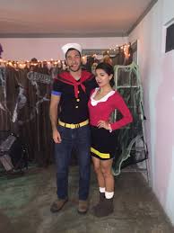 Diy Olive Oyl And Popeye Costume Popeye And Olive Costume Olive Oyl Costume Halloween Costumes For Girls