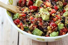 Quinoa is said to be a great source of protein, fiber, folate, manganese, antioxidants, . Fiesta Quinoa Salad Gluten Free Vegan Tasty Yummies Paleo Recipes