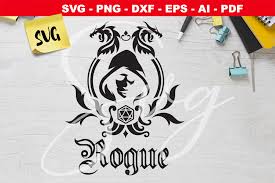 Rpg Class Emblem Rogue Graphic By Novart Creative Fabrica