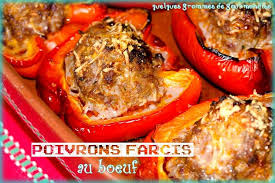 Poivrons Farcis Au Boeuf Recette Poivrons Farcis Recette Poivron Farci Poivrons Farcis Boeuf