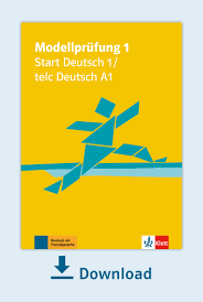 Im beispielsatz (1.1.)(a) bezieht sich sprache auf mehrere einzelsprachen; Modellprufung 1 Start Deutsch 1 Pdf Mit Audio Dateien Klett Sprachen