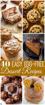 40 Epic Egg Free Dessert Recipes Baker By Nature Egg Free Desserts Egg Free Dessert Recipes Dessert Recipes