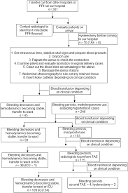Flow Chart Of Pph Evaluation And Management Icu Z Intensive
