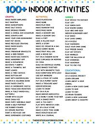 100 Indoor Activities For Kids With Free Printable The Best Ideas For Kids In 2020 Indoor Activities For Kids Indoor Activities Business For Kids