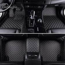 Luxury Series Plaid Trims Design Leather Carpet Custom Fit Car Floor Mats Liners Best Cars Lexus Ct200h Car Floor Mats Volvo Xc60