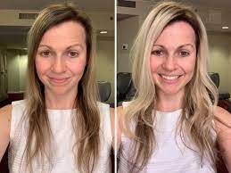 How To Make Thin Hair Look Thicker Thin Hair Styles For Women First Thyme Mom Thin Hair Styles For Women Thin Hair Tips Hairstyles For Thin Hair