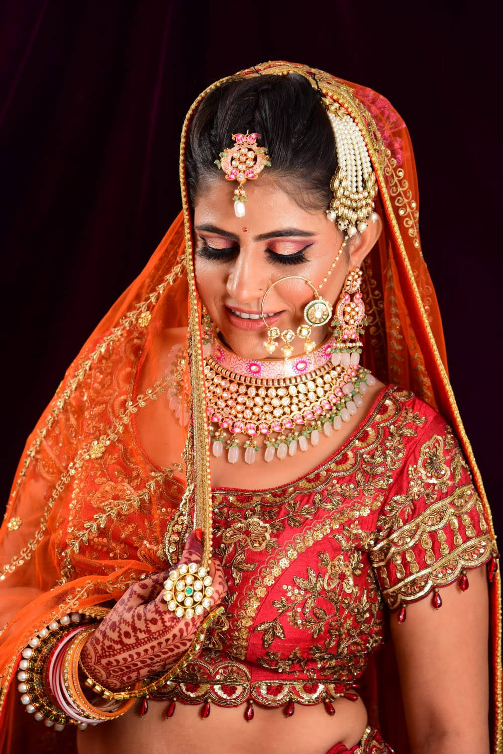 Bridal Makeup Makeover by Expert at Colours. product image