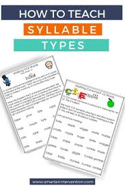Syllable Types And Division Rules Introduction Online Interactive Game Boards In 2020 Reading Intervention Strategies Teaching Spelling Syllable