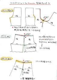 暮らし英語楽しみながら 型紙 パンツの型紙 洋裁