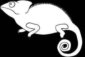 In the world there are more than six thousand lizards. Cartoon Style Lizard Coloring Page For Kids
