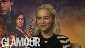 A star wars story on monday. Emilia Clarke Who S The Best Kisser Jon Snow Or Han Solo Glamour Uk Youtube