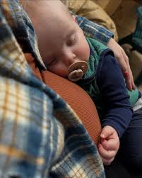 Having a baby is like having a little bit of heaven right here