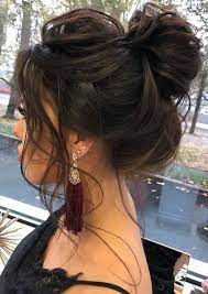 22 Fabulous Hairstyles For Christmas And New Year Eve S Party Long Hair Styles Hairstyle Bun Hairstyles