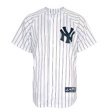 Black And White Pinstripe Baseball Jersey New York Yankees Home Jersey Courtesy Mlb Shop New York Yankees Camisa De Beisebol Camisas Masculinas
