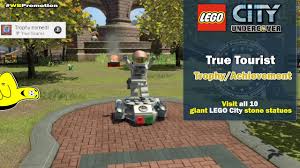 Build all objects in bright lights plaza's lego store Lego City Undercover True Tourist Trophy Achievement Htg Youtube