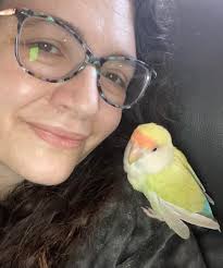 Sweetest thing sherbet is my handfeeding buddy