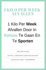 1 Kilo Per Week Afvallen Het Geheim Van Ketose En Fasting Ketose Dieetvoeding Woorden