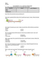 Pin On Physical Science Middle School Worksheets