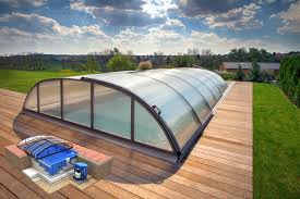 Albixon Quattro G2 Premium Uberlauf Pool 3x6m Mit Uberdachung Dallas Und Technikpaket Einstiegstreppe Der Swimmingpool Pool Beleuchtung