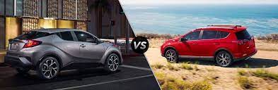 Features upgraded from a rav4 xle hybrid you might enjoy are standard. 2018 Toyota C Hr Vs 2017 Toyota Rav4 At Heritage Toyota