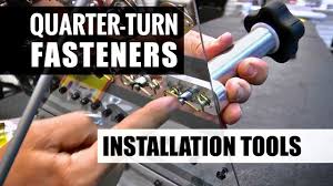 quarter turn dzus fastener installation tools