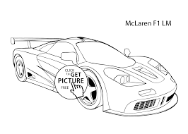 Supercars coloring pages | free printable pictures Super Car Mclaren F1 Lm Coloring Page Cool Car Printable Free Coloring Library