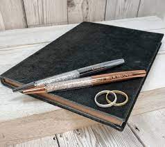 Wedding Personalised Pen Wedding Gift Personalised Gift Etsy Etsy Personalized Gifts Crystal Pen Personalized Wedding Gifts