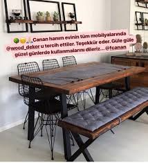 Dogal Agac Masa Ve Mobilya On Instagram Uretici Firmadan Ozel Siparis Dogal Ahsap Ve Demir 100 Garantil In 2020 Outdoor Furniture Furniture Outdoor Tables