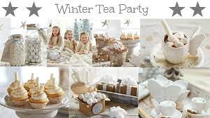 Winter Tea Party Rustic Baby Chic Winter Tea Party Holiday Tea Parties Winter Tea