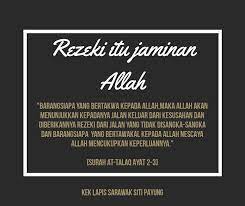 Semestinya kita tahu 9/10 rezeki datangnya dalam perniagaan. Facebook