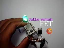 Saklar sentuh sederhana dengan ne555; Saklar Sentuh 1 Transistor Relay 12v Youtube