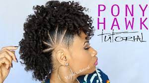 If you need some inspiration for natural hairstyles, then here are 37 of our favourite natural hairstyles for black women. The Pony Hawk Natural Hairstyle Youtube