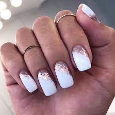 Balarina Nails Nails Diy Valentine Nails Nails Metalic Nails Sparkle Nails Colors Nails Formal Nails Classic Nails Classic Nails White Nails Cute Nails