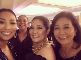 Groupie with Ms. Fores, Ms. Malou Chua-Fagar and the Diamond Star Ms.  Maricel Soriano #ABSCBNBall2018 #ABSCBNBallShareTheLove